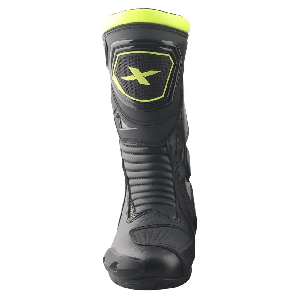 Axor Slipstream PRO Riding Boots - Black Neon Green