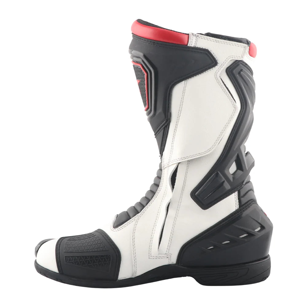 Axor Slipstream PRO Riding Boots - Black White Red