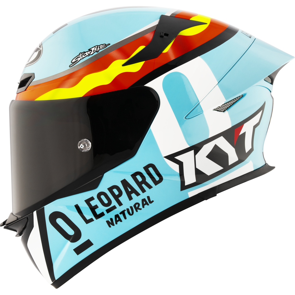 KYT TT-Revo Leopard Replica Spaniard Helmet