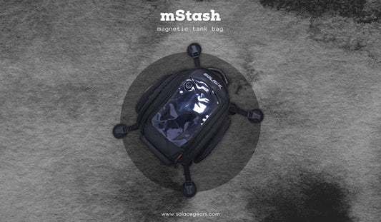 SOLACE LUGGAGE MSTASH MAGNETIC TANK BAG