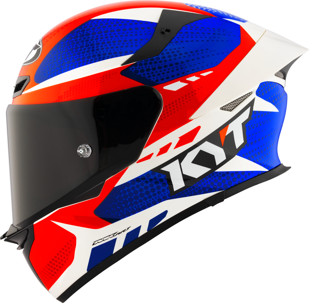 KYT TT-Revo Gear Helmet - Blue Red