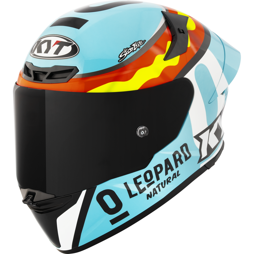 KYT TT-Revo Leopard Replica Spaniard Helmet
