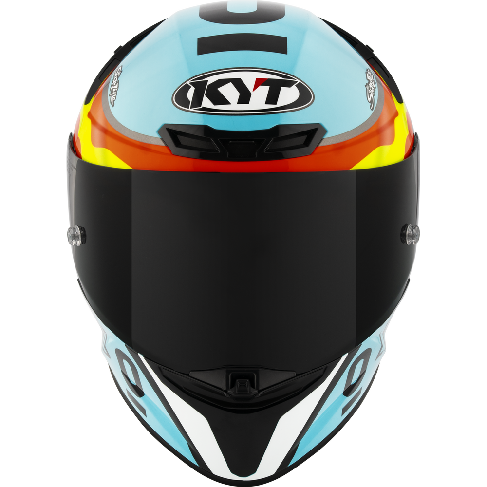 KYT TT-Revo Leopard Replica Spaniard Helmet