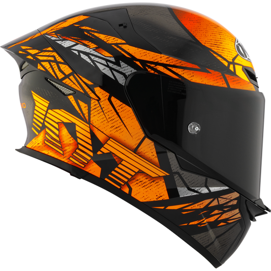 KYT TT-Revo Combustion Helmet - Orange