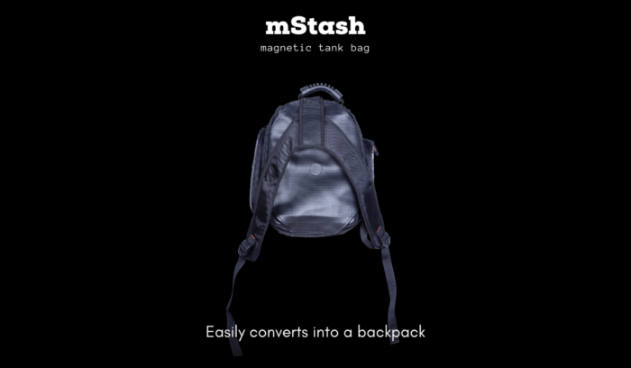 SOLACE LUGGAGE MSTASH MAGNETIC TANK BAG
