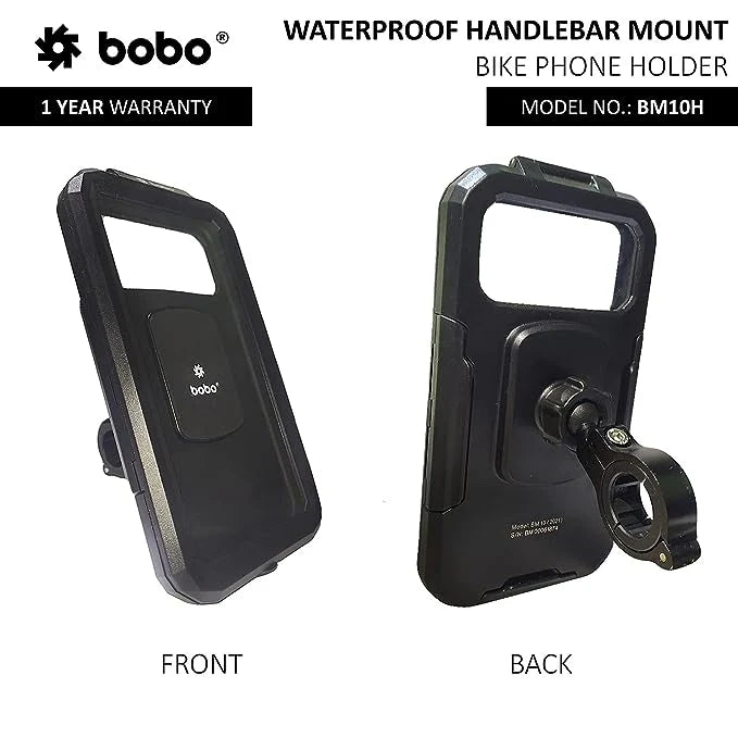 BOBO BM10H (Handle Fit) Fully Waterproof Bike / Cycle Phone Holder