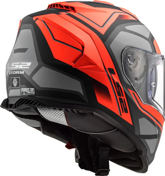 LS2 FF800 Storm 2 Faster Helmet - Matt Red Titanium