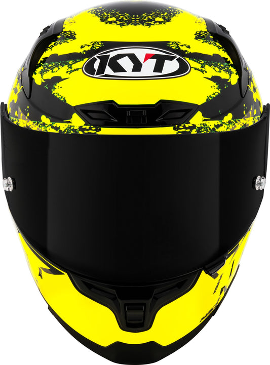 KYT Striker 2V Neutron Helmet - Yellow