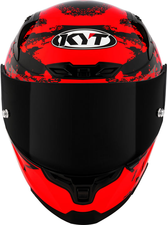 KYT Striker 2V Neutron Helmet - Red
