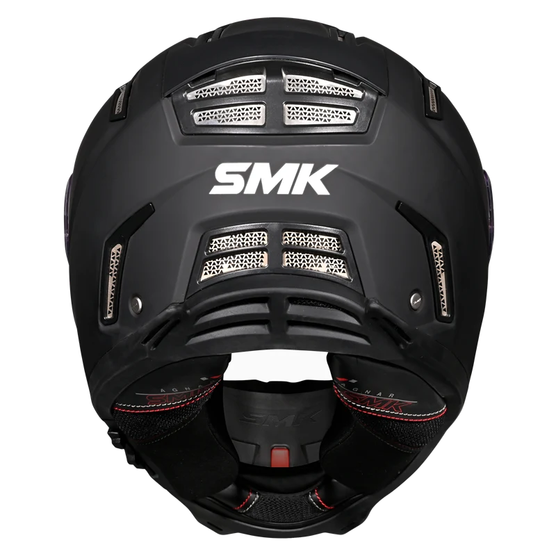 SMK Agnar Solid Helmet - MA 200 Matt Black
