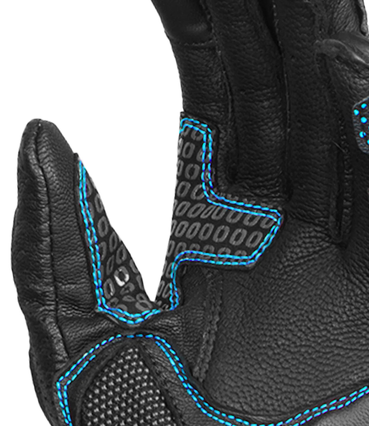 RYNOX ADVENTO PRO GLOVES - Black Blue