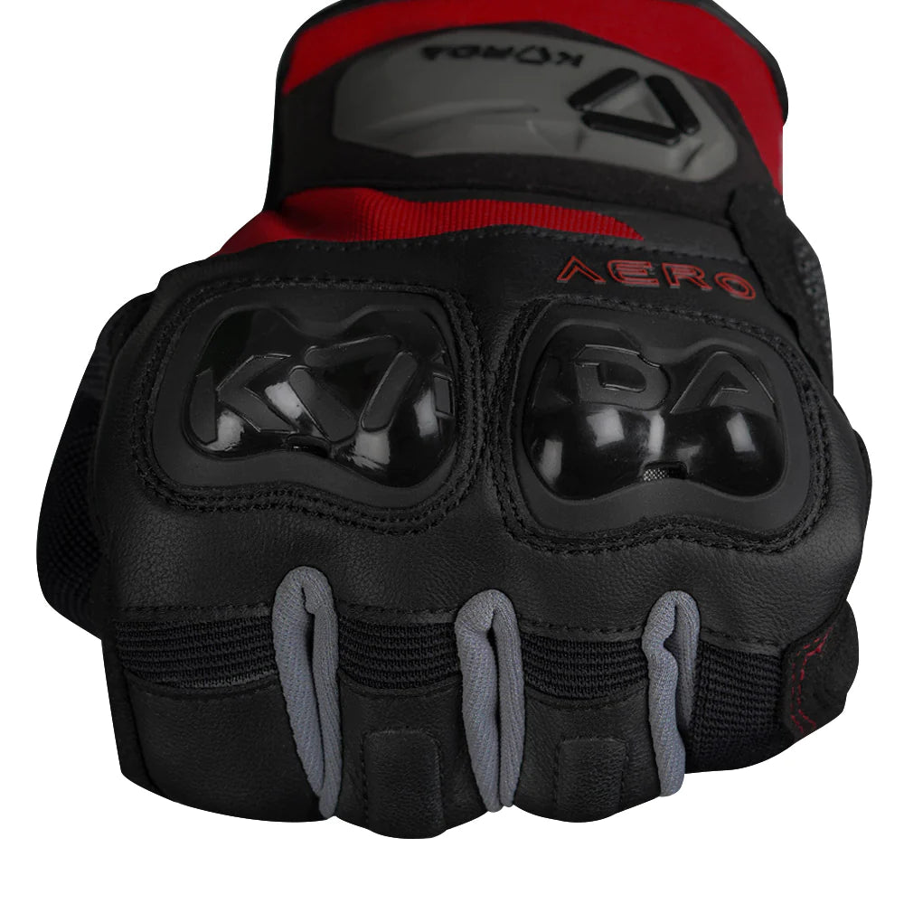 KORDA AERO RIDING GLOVES - BLACK