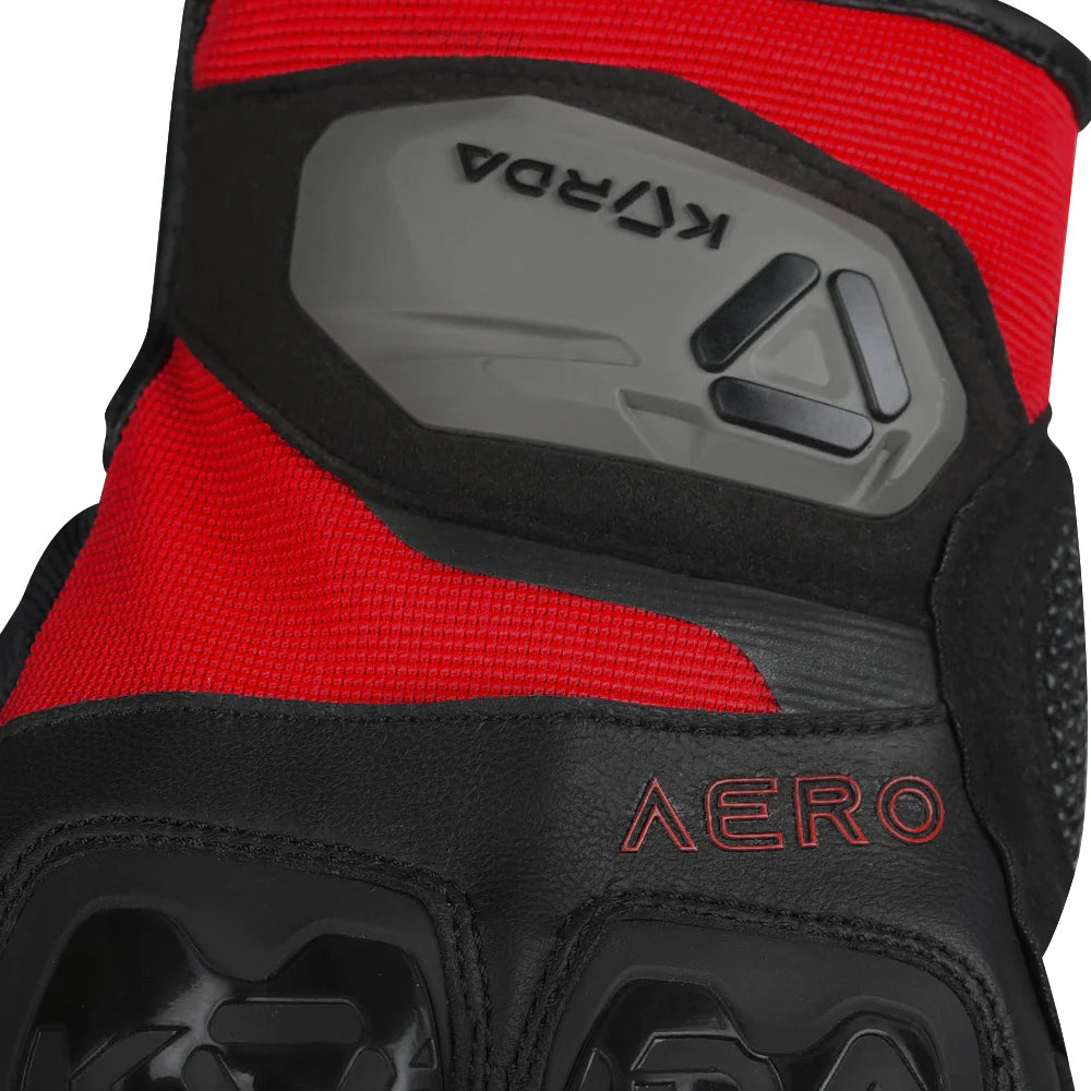 KORDA AERO RIDING GLOVES - BLACK