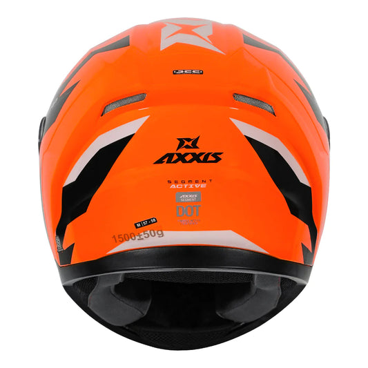 AXXIS SEGMENT ACTIVE HELMET - FLUORESCENT ORANGE
