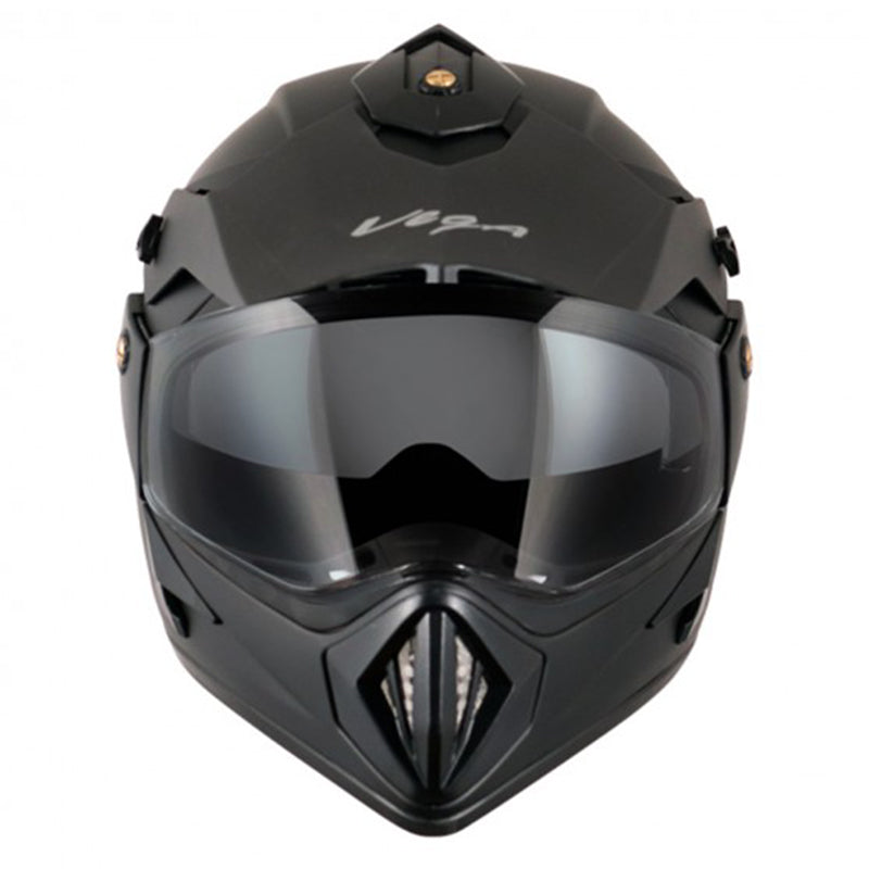 Vega Off Road DV Helmet - Dull Black