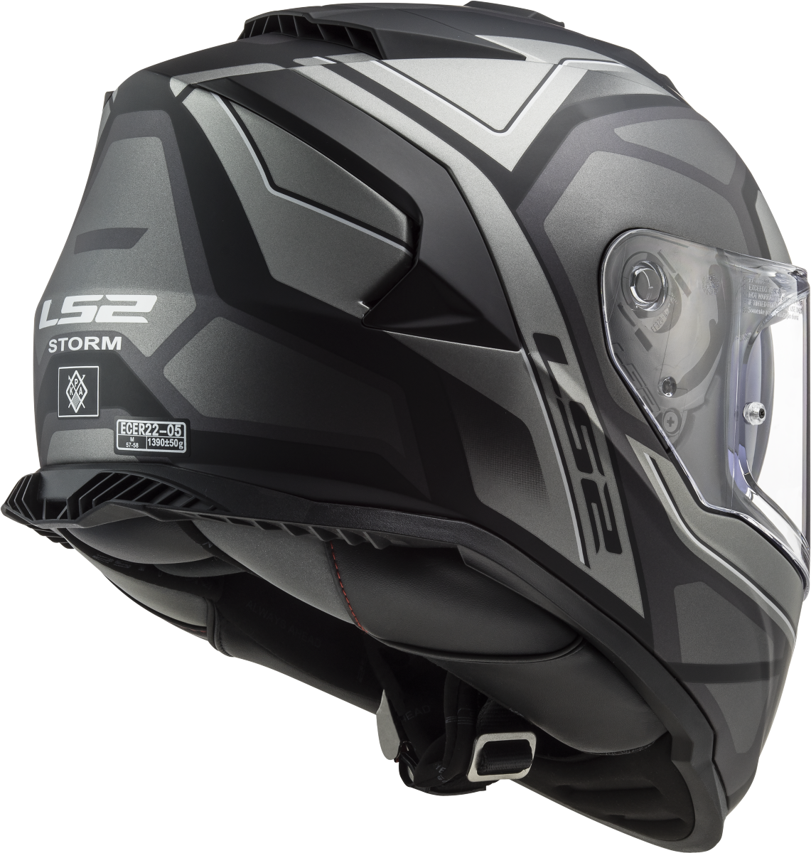 LS2 FF800 Storm 2 Faster Helmet - Matt Titanium