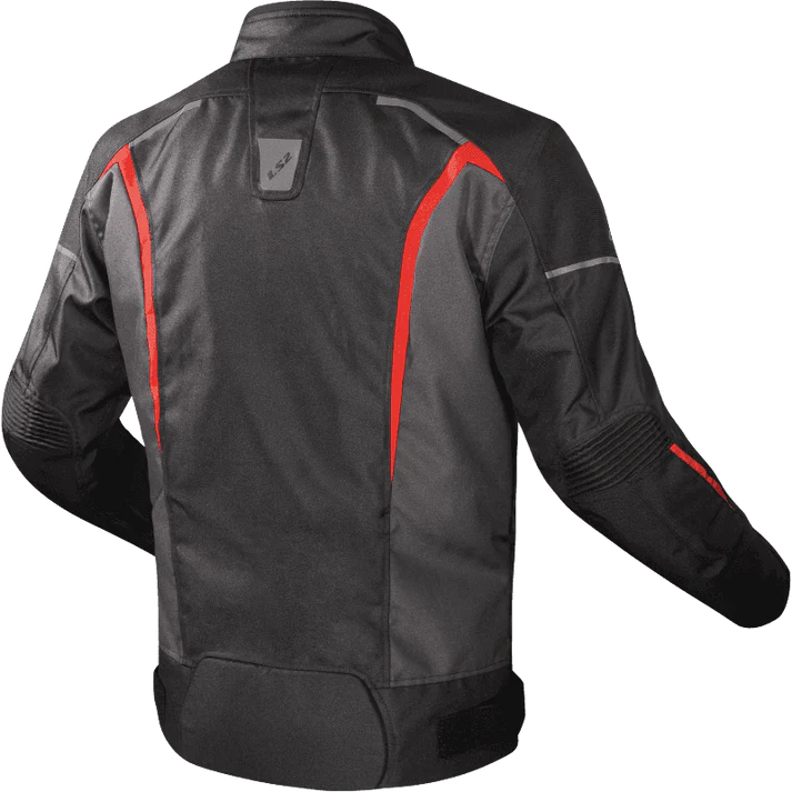 LS2 Sepang CE Class A Certified Jacket - Black Red