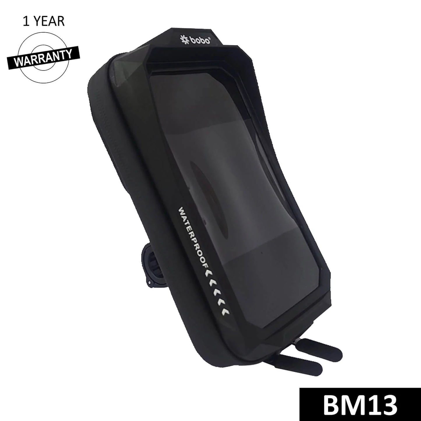 BOBO BM13H Waterproof Zip Box Bike Cycle Phone Holder Motorcycle Mobile Mount