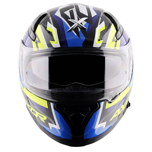Axor Apex Streak Helmet - Black Blue