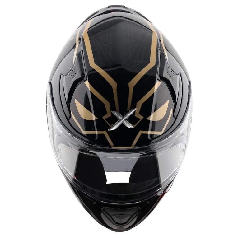 AXOR Apex Marvel Panther Helmet - BLACK GOLD