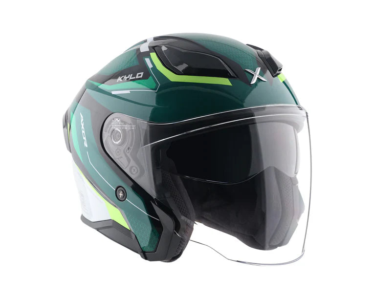 Axor Kylo Bliss Helmet - Green Neon Yellow