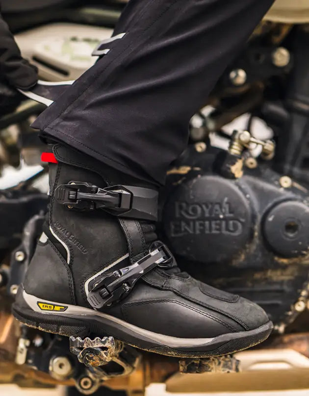 Royal Enfield Wanderer Waterproof Boots - Black