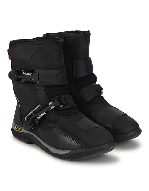 Royal Enfield Wanderer Waterproof Boots - Black