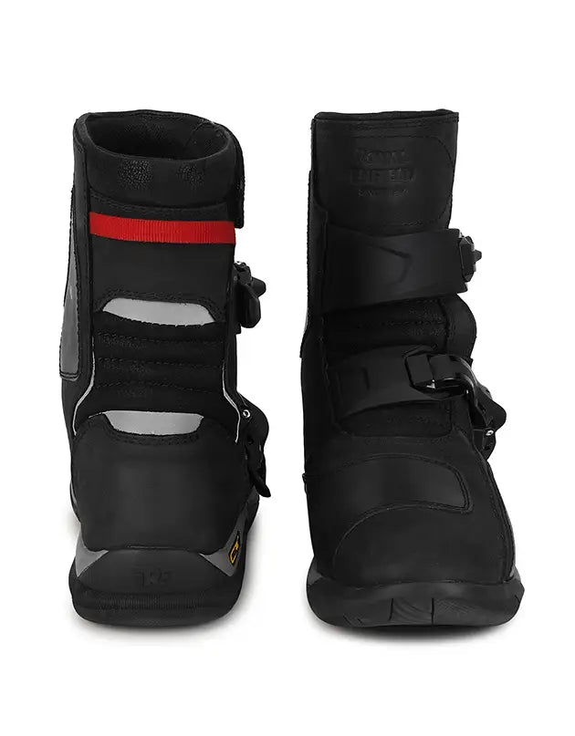 Royal Enfield Wanderer Waterproof Boots - Black