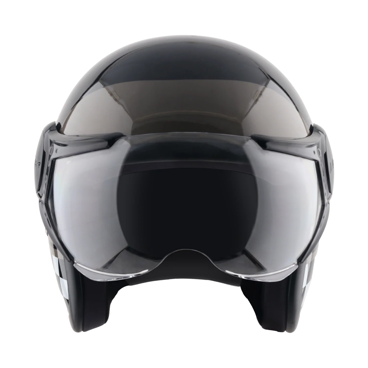 Vega Jet-Born To Ride W/Visor Helmet