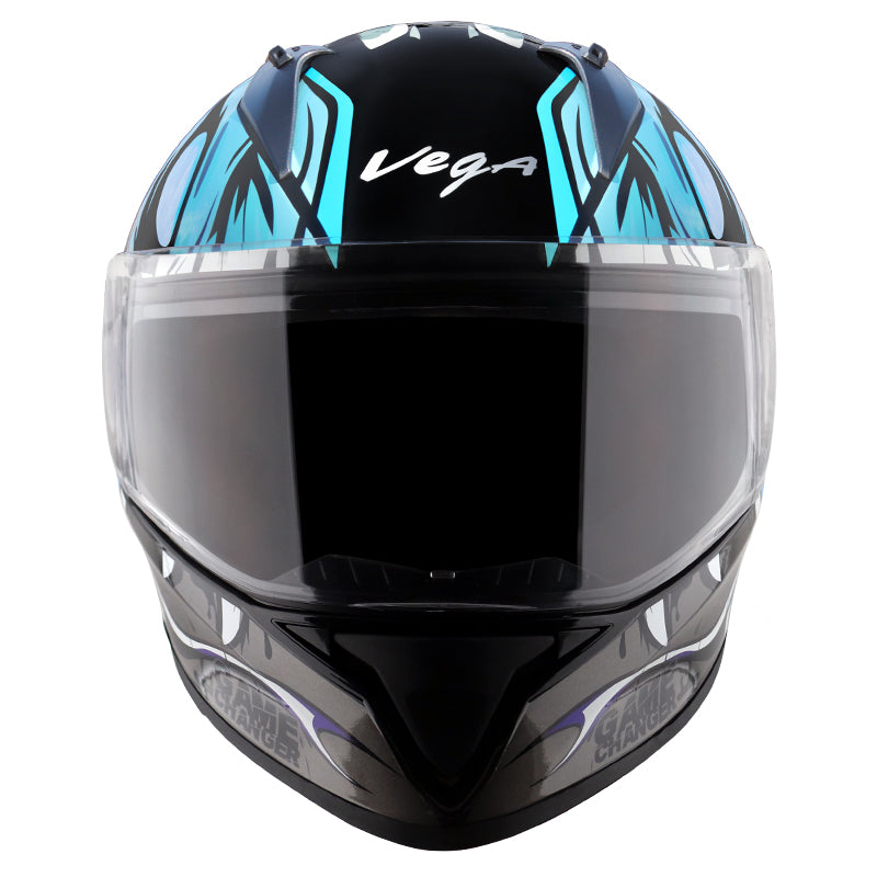 Vega Bolt Game Changer Helmet - Black Blue