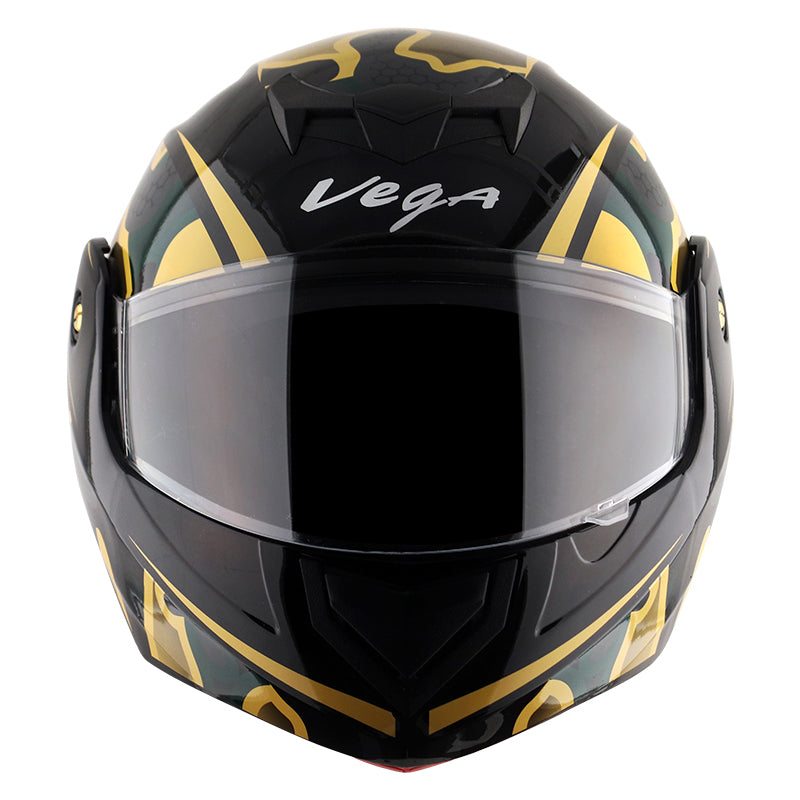 Vega Crux DX Fighter Helmet - Black Desert Storm