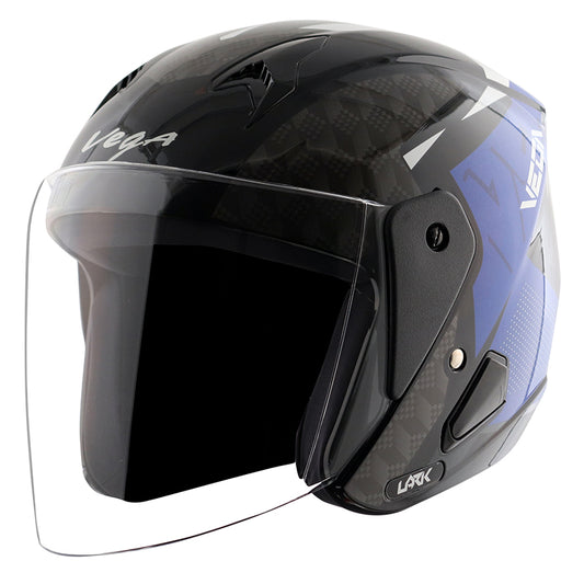Vega Lark Twist Helmet - Black Blue