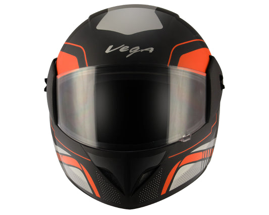 Vega Cliff Styler Helmet - Black Orange