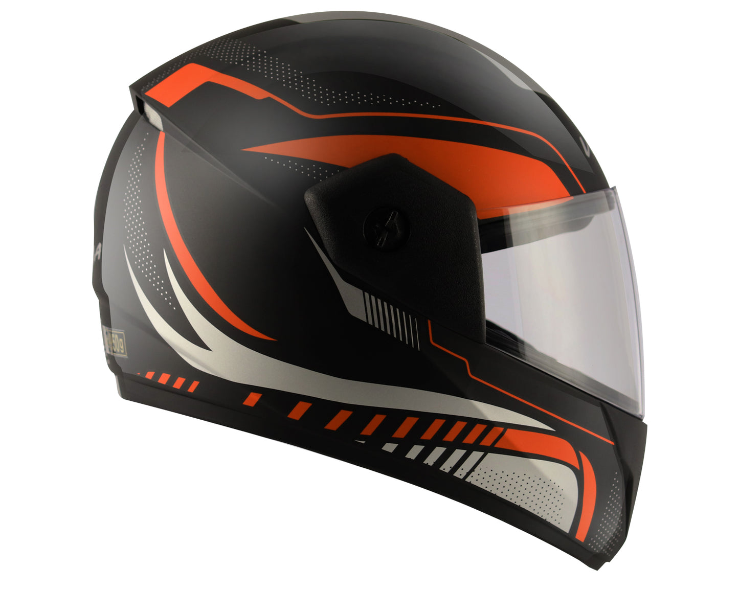 Vega Cliff Styler Helmet - Black Orange