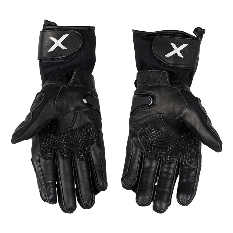 AXOR CZAR RIDING GLOVES - BLACK