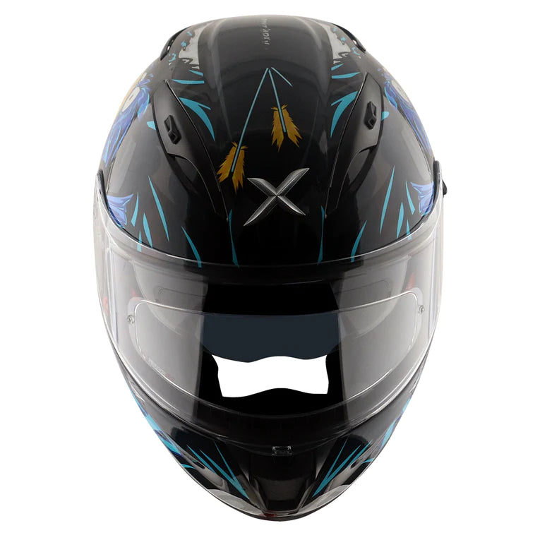AXOR APEX STREET ZAZU HELMET - BLACK BLUE
