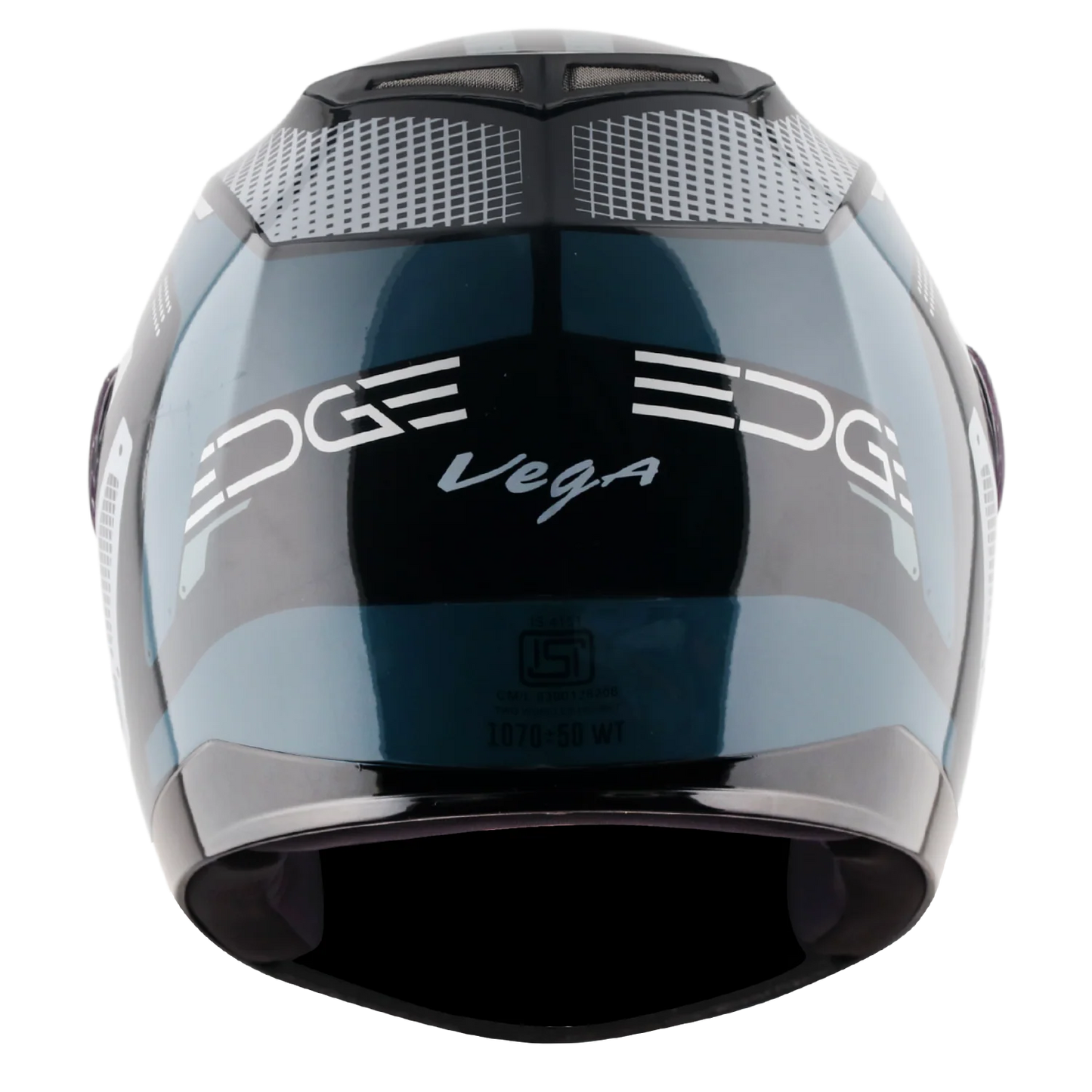 Vega Edge DX Passion Helmet - Black Grey