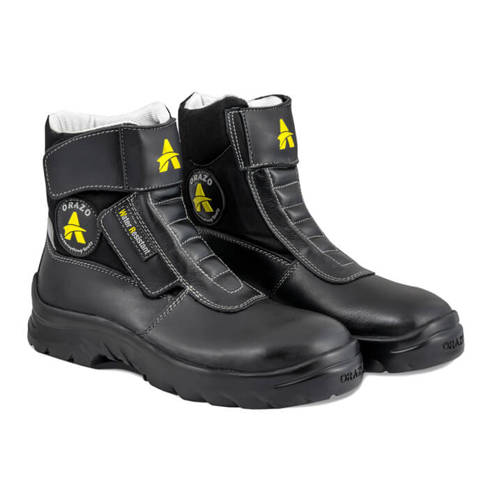 Orazo Picus Water Resistant Classic Velcro - Black Grey