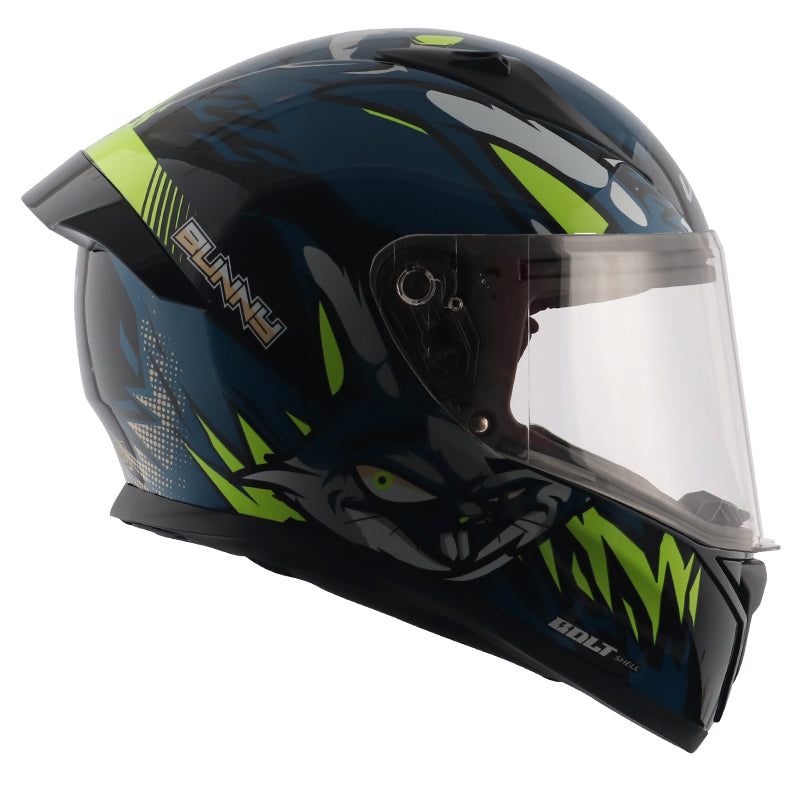 Vega Bolt Bunny Helmet - Black Blue