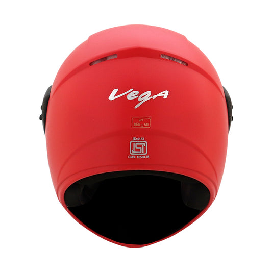 Vega Junior Buds Helmet - Dull Red