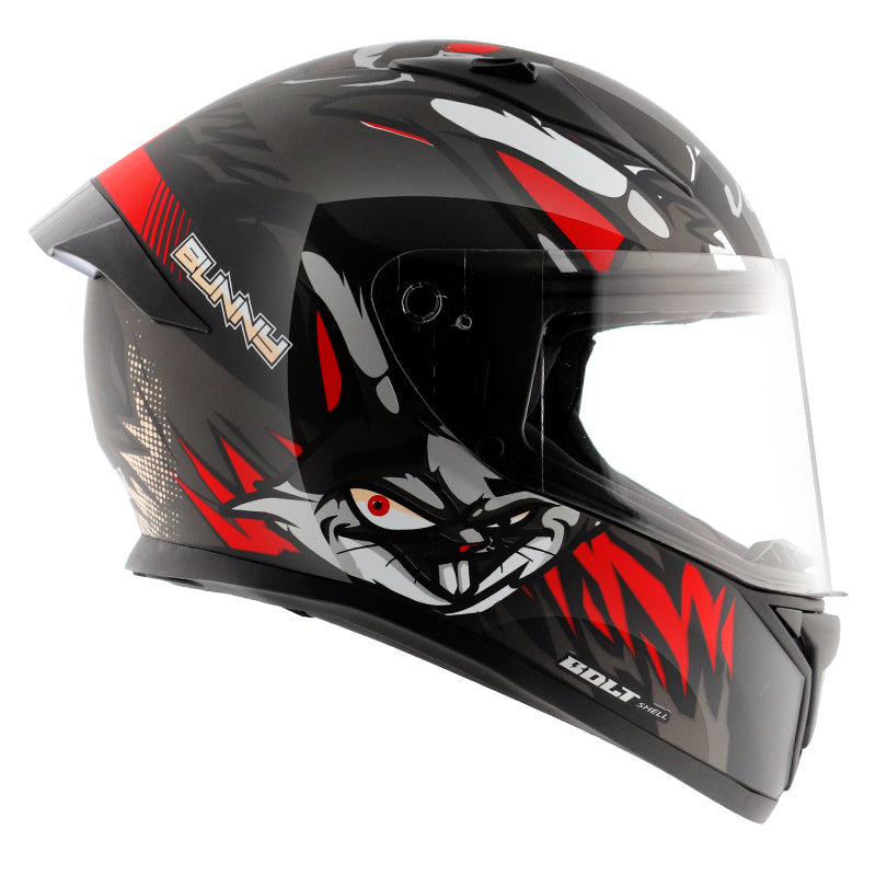 Vega Bolt Bunny Helmet - Black Red