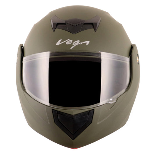 Vega Crux DX Helmet - Dull Battle Green