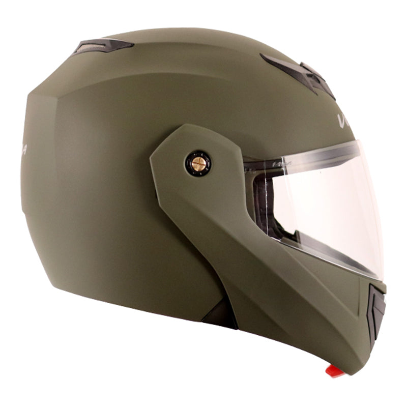 Vega Crux DX Helmet - Dull Battle Green