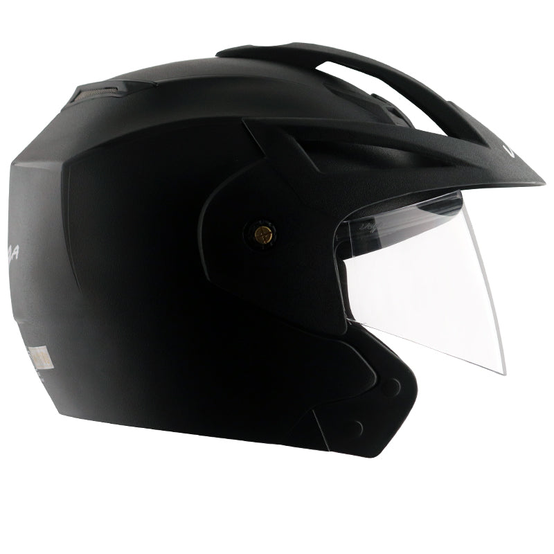 Vega Crux Open Face Helmet - Black