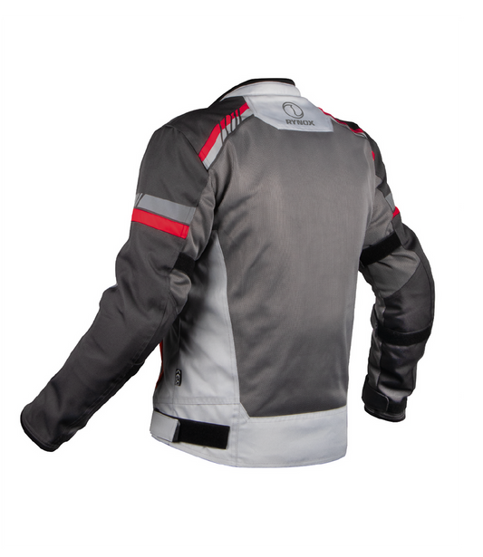 RYNOX AIR GT 4 JACKET - Grey Red