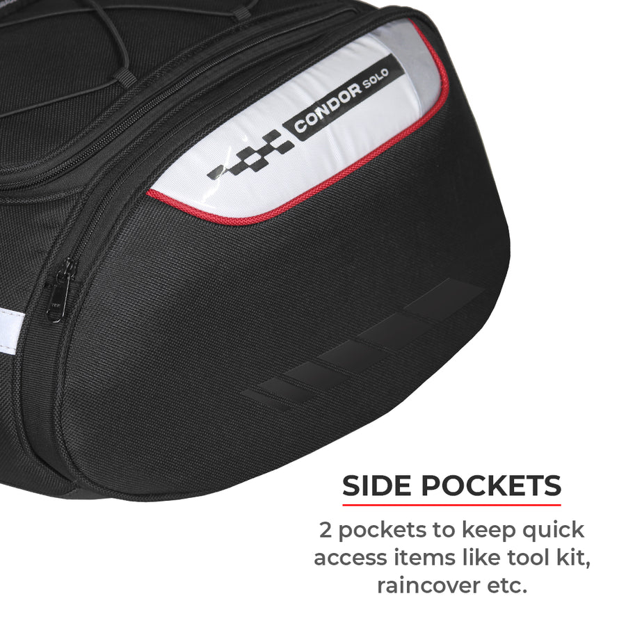 Viaterra Condor Solo 100℅ Water Proof Motorcycle Saddle Bag