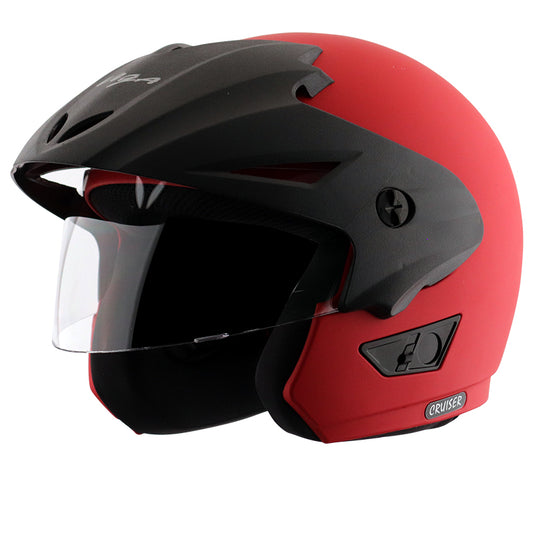 Vega Cruiser WP Helmet - Dull Red