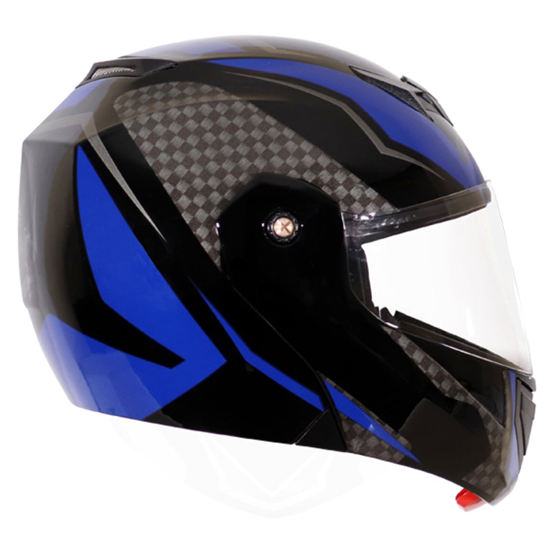 Vega Crux DX Checks Helmet - Black Blue