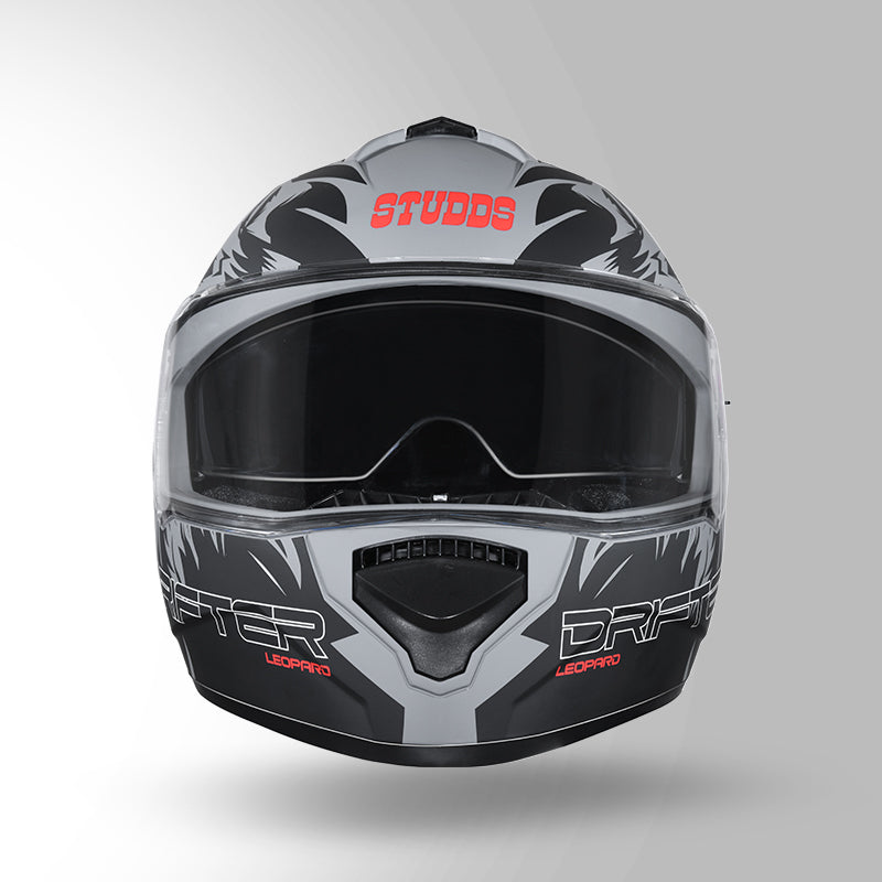 STUDDS DRIFTER D2 HELMET - MATT GREY BLACK