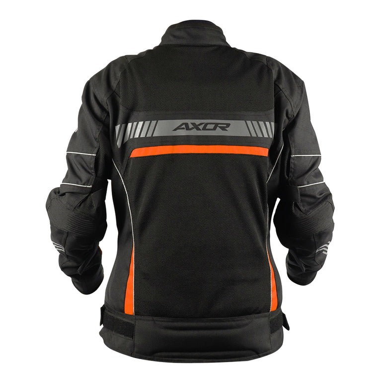 Axor Diva Women's Jacket - Black Orange